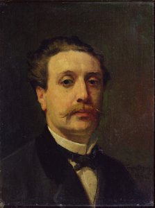 Portret van Guy de Maupassant (1850-93)
